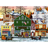 Buffalo 1000pc Puzzle - Charles Wysocki - Meats, Flowers, Hats